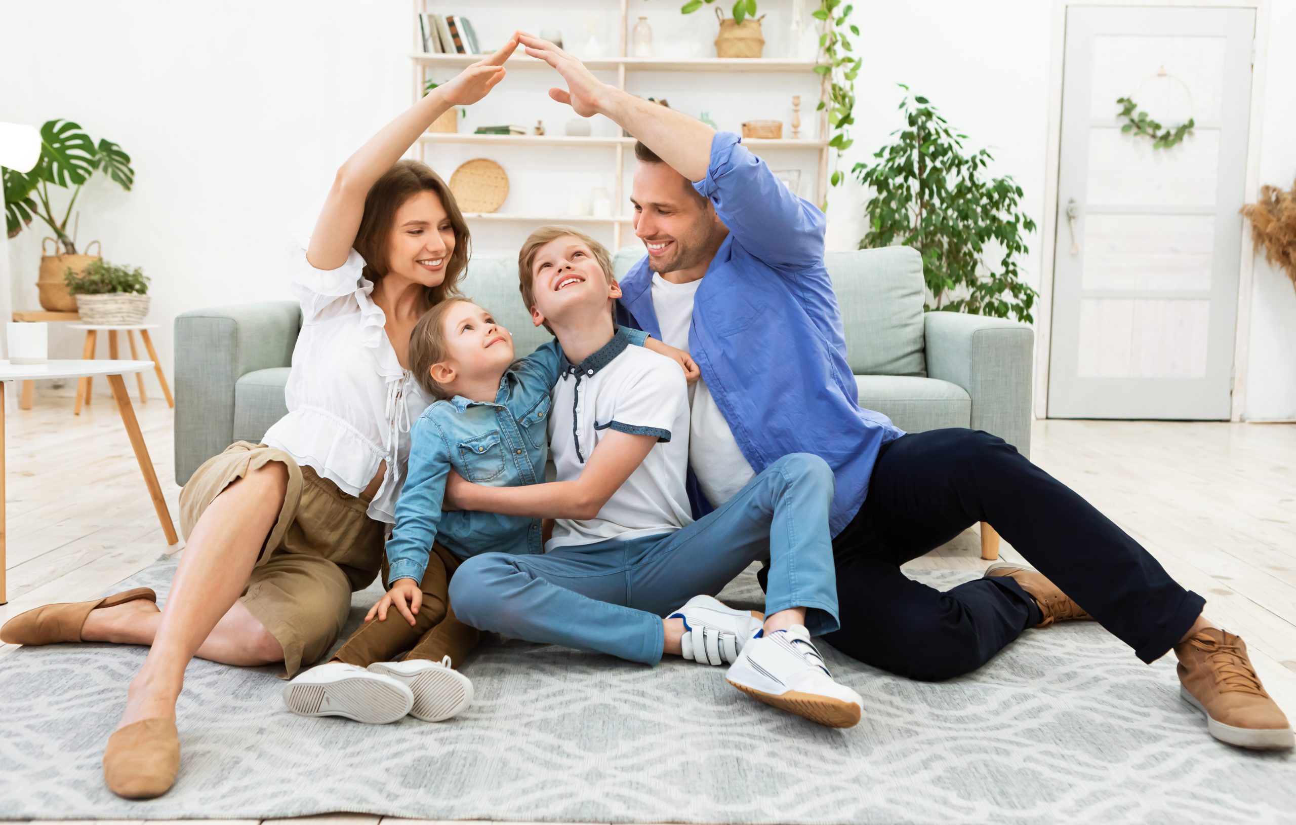 famille heureuse