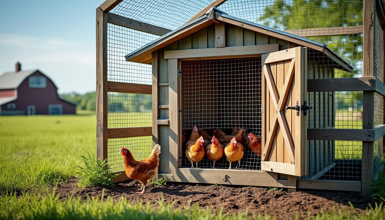 Protéger ses poules et petits animaux d’élevage contre le vol ou les accidents